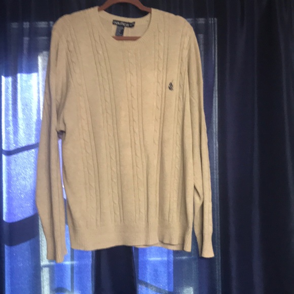 Men’s Nautica cable knit sweater - Picture 1 of 3